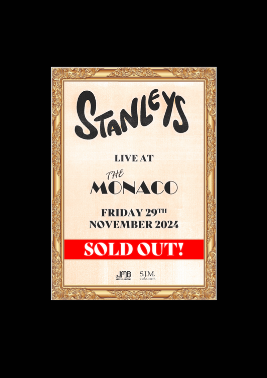 Signed Monaco ‘SOLD OUT’ Poster